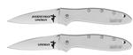 Kershaw 1660 Leek Knife - Special Order MADE IN THE USA Price Includes Clip, Engraving Logo/Text on Blade, Shipping